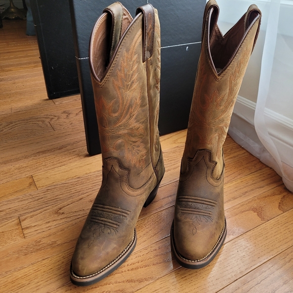 Justin Cowboy boots - Picture 2 of 15